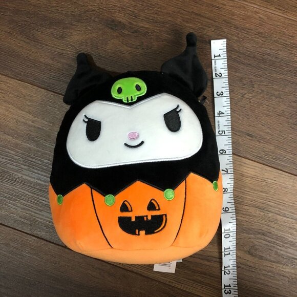 Squishmallows Kuromi Halloween Pumpkin Plush Hello Kitty and Friends 10in 2024 - Picture 8 of 8